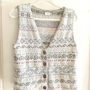 ALPS Knit Button-Up Vest
